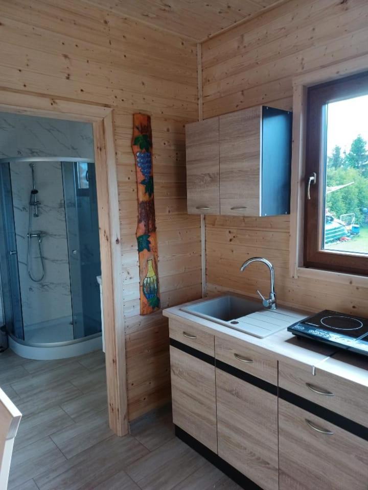 Domki Pod Brzozami Sarbinowo Buitenkant foto